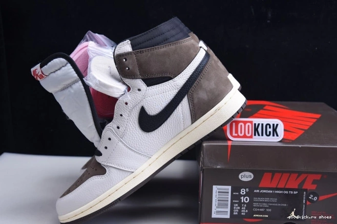 80% Off Sale OG 2.0 JORDAN 1 TS SCOTT' HIGH AIR 'TRAVIS - SP CD4487-100 0705
